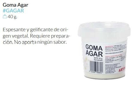 Goma Agar 40Gr
