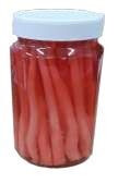 Brotes de Jengibre Blanco/Rojo Hajikami - Bote 50 uds.