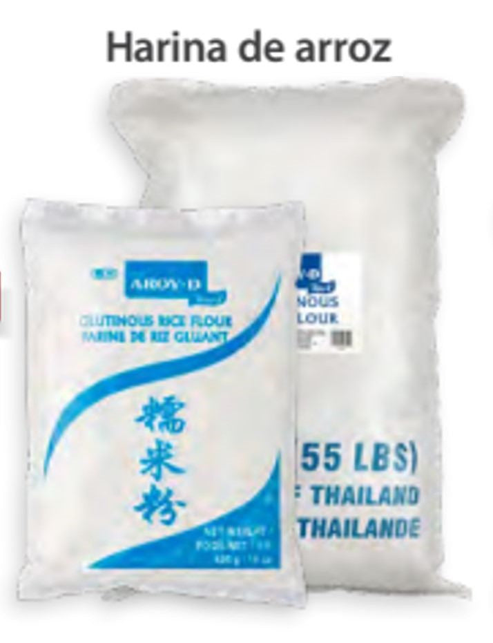 Harina De Arroz Glutinoso Aroy-D 25Kg-400gr
