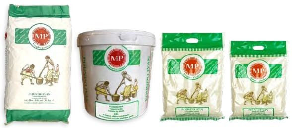 Harina de Ñame Pounded Yam MP (25kg-4kg-910gr.9kg)