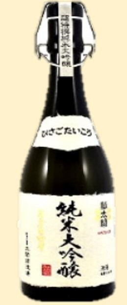 Hisago taiko Junmai Daiginjo Kinu no aji (720ml, 15º)*