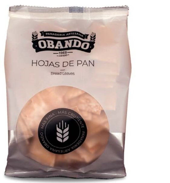 Hojas de pan (150grs.) - Caja 12 uds.