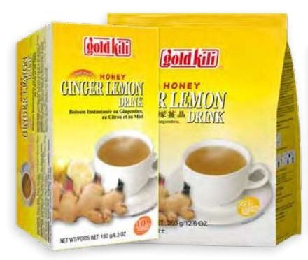 Infusión Gold Kili Jengibre, Limon Y Miel (20x18gr.) - Caja 24 uds