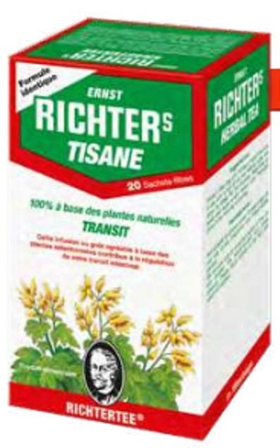 Infusión Tisana Ernst Richter'S Tisana 20U - Caja 30 uds.