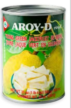Jackfruit Verde En Salmuera Aroy-D 565Gr caja de 24 unidades