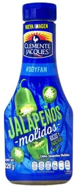 Jalapeños Molidos - Clemente Jacques botella 220 ml