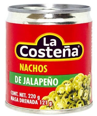 Jalapeños Nachos - La Costeña Lata 220g