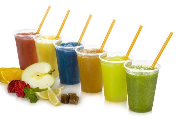 Jarabe concentrado para granizados con una sola base (varios sabores)