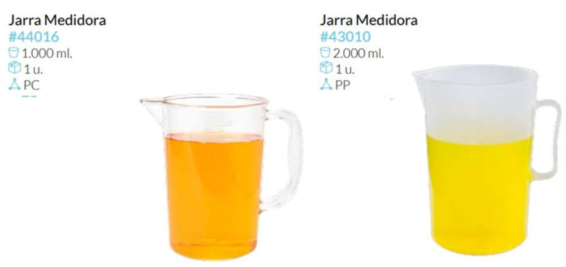 Jarra Medidora 2000 ml y 1000ml
