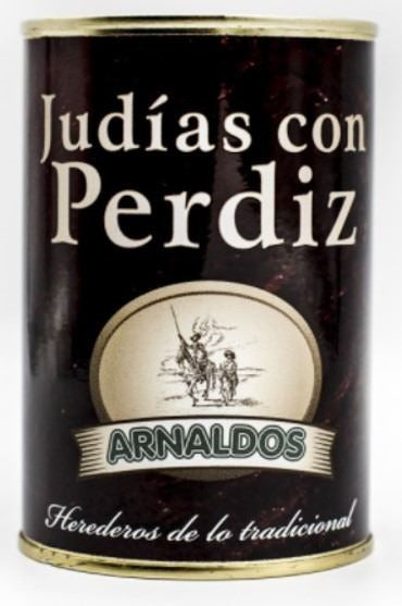 Judias con Perdiz Lata de 425gr