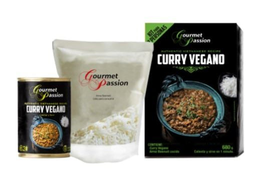 Kit de Vegan Curry 650gr