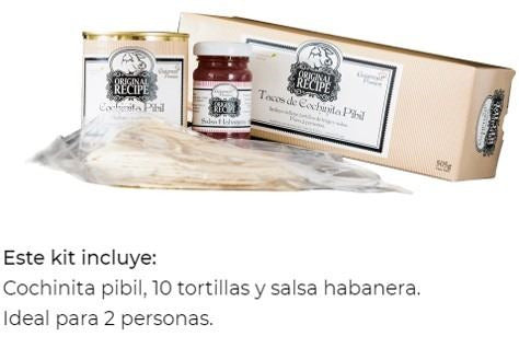 Kit gourmet de  Cochinita Pibil (Pork) 505gr
