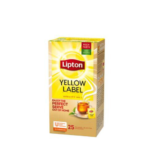 Infusión Té Lipton Yellow Label (25uds) - Caja 6 uds.