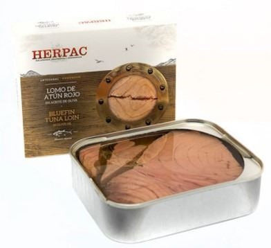 Lomo de atún rojo en aceite oliva 125-245-550gr