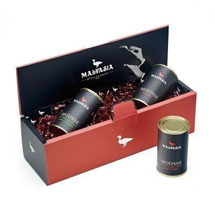 Lote 3 Mousses Lata circular (200gr) - Caja 3 uds.