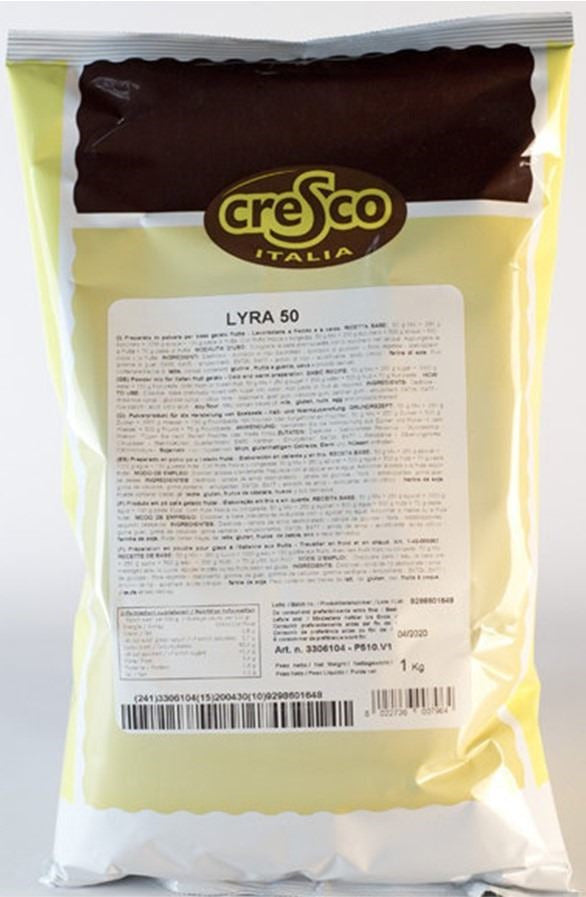 Base Lyra 50 Base (1kg) - Elaboración de Helados Frutales