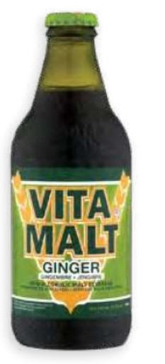 Malta Vitamalt Ginger Botella 33Cl