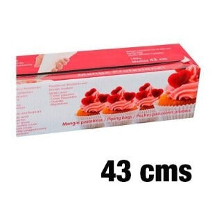 MANGA PASTELERA Deshechable 43cm Rollo, 100 uds., SOC CHEF