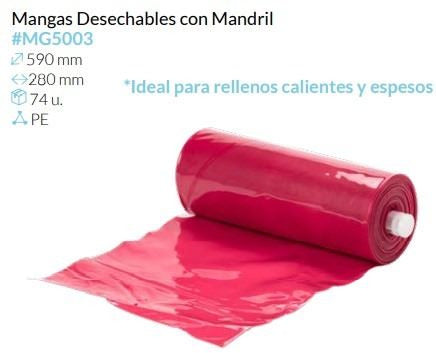 Mangas Uniuso Red Hot 59 Cm Con Mandril