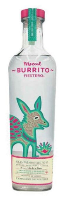 Mezcal  Burrito Fiestero Cenizo Joven Artesanal Mexican  40% Vol 0,70L
