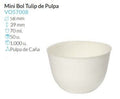 Mini Bol Tulip Blanco Ø 58 Mm Alto 39 Mm 70 Ml Pack 50 Un.