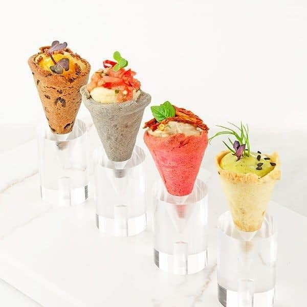 Mini cono pasta brisa 60mm surtido - Caja 192 unidades