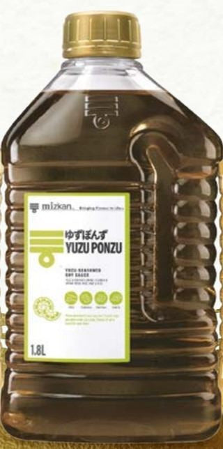Vinagre Mizcan Ponzu Premium 4% Zumo Puro De Yuzu