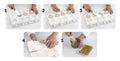 MOLDE MINI HELADOS CORAZON 68X55X18MM 45ML 12 PCS