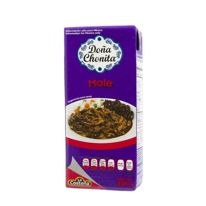 Mole Rojo en salsa brick 350gr.