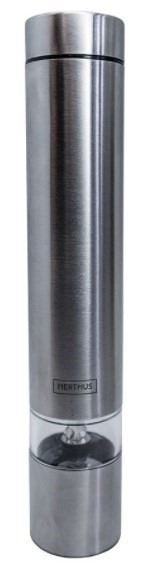Molinillo sal-pimienta eléctrico acero inox