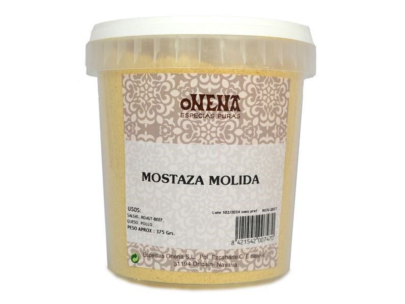 MOSTAZA MOLIDA 375GR