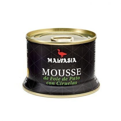 Mousse De Foie Con Ciruelas (130gr.) - Lata Abrefácil