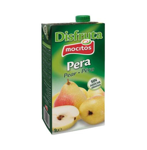 Zumo de Pera Mocitos (1L.) - Caja 12 uds.