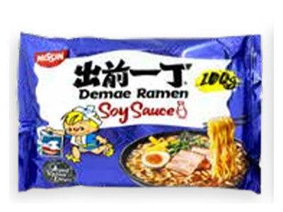Noodles Ramen Salsa de Soja Nissin (100gr.) - Caja 30 uds.