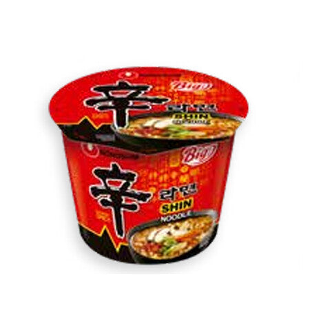 Noodles Shim en Bowl NongShim (114gr.) - Caja 16 uds.