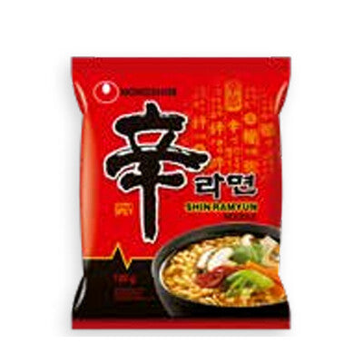 Noodles Shin Ramyun Nongshim (120gr.) - Caja 20 uds.