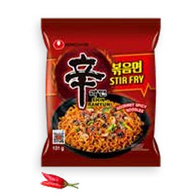 Noodles Picantes para Saltear Nongshim  (130gr.)  - Caja 20 uds.
