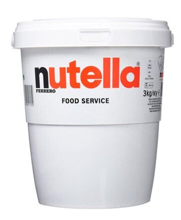 Nutella de 3kg tamaño profesional