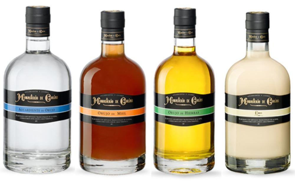 Orujo de Sabores - Blanco, Hierbas, Miel y Crema de Orujo