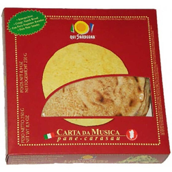 Pane carasau astuccio 250gr*15 Qui Sardegna