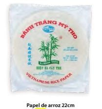 Papel De Arroz Bamboo Tree (22Cm) 340Gr caja de 44 unidades