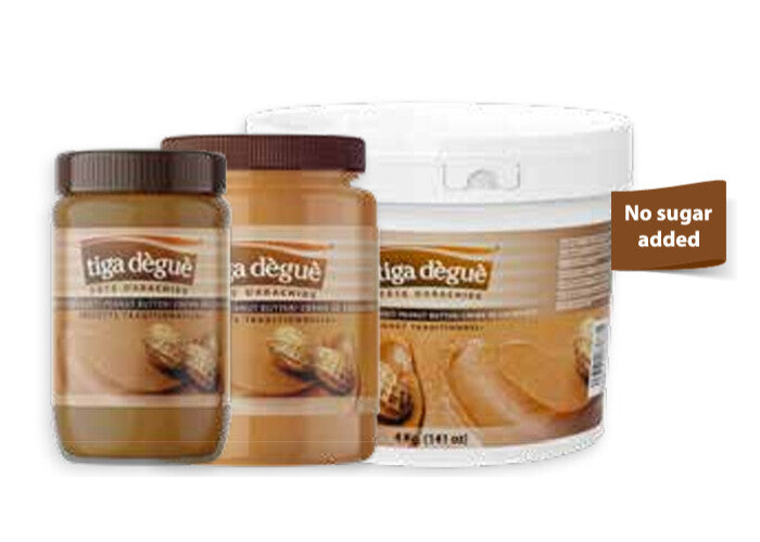 Pasta de Cacahuete Tiga Deghe (Pet 1kg.) - Caja 6 uds.
