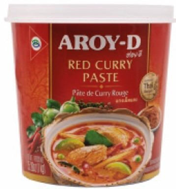Pasta de Curry rojo 400ml Aroy-D