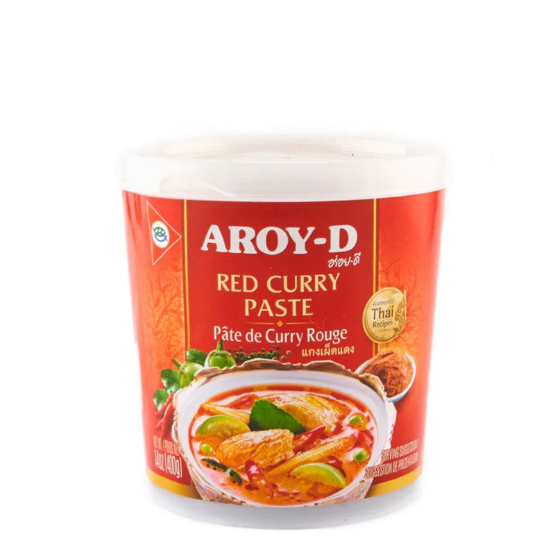 Pasta De Curry Rojo Aroy-D - Caja 24 unidades