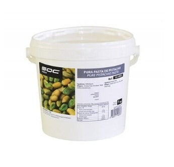 PASTA DE PISTACHO Cubo, 1 kg, SOC CHEF