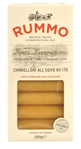 Pasta Rummo Cannelloni All'uovo Nº176 250gr x 12uds