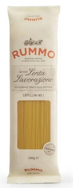 Pasta Rummo Capellini Nº1 500gr X 24uds