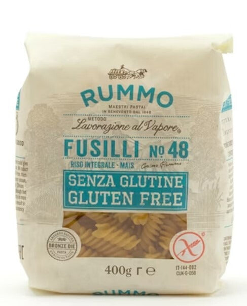 Pasta Rummo Fusilli senza glutine nº48 400gr*12