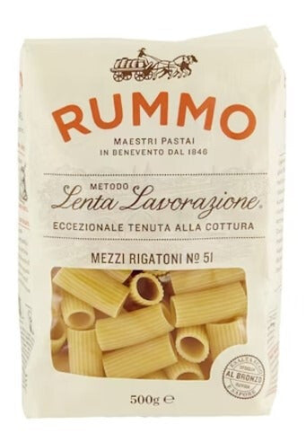 Pasta Rummo Mezzi rigatoni Nº51 500gr x 16uds