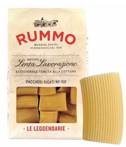 Pasta Rummo Paccheri rigati nº150 500gr X12uds